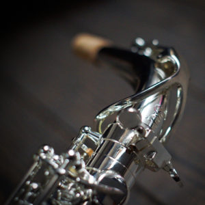 Silver Plated Tenor Saxofoon